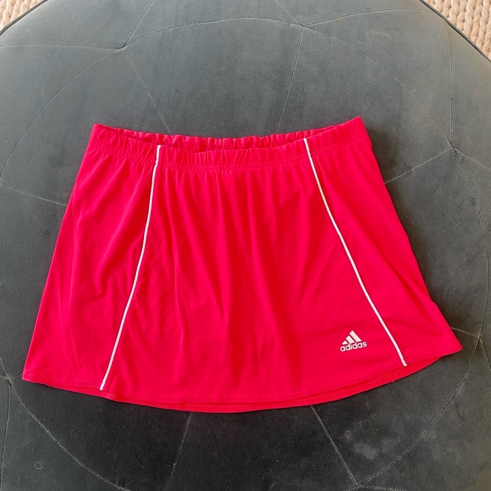 Adidas tennis skirt skort EUC hot pink medium